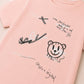 Cute Bear Graphic Printed Pink T-Shirt for Boys - kids clothing by New Outfit Pakistan - image 2