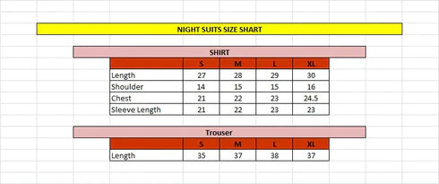 Women Night Suit ( Floral Elegance )