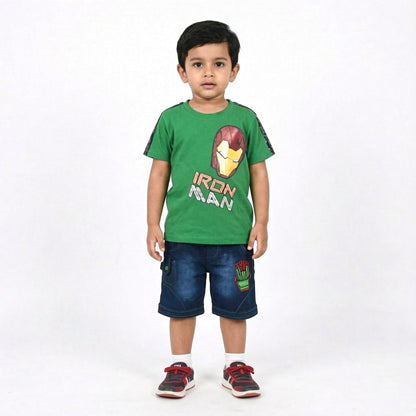 Boys Half Sleeve Suit (JB-1877)