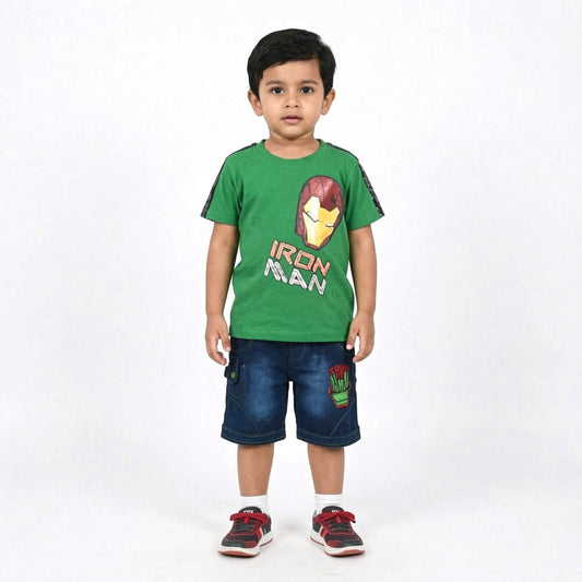 Boys Half Sleeve Suit - kids clothing by New Outfit Pakistan - image 3