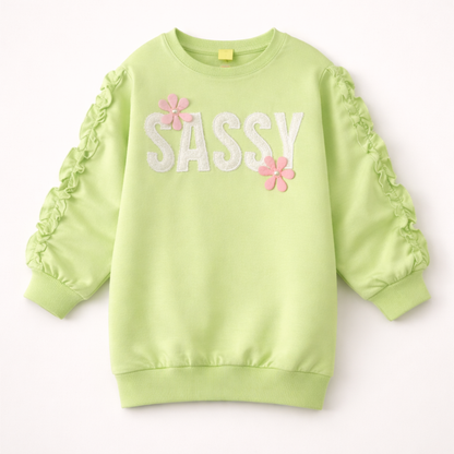 Girls Full Sleeve Sweat Shirt (00000001)
