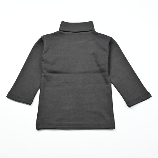 Boy High-Neck Sweater (Charcol)