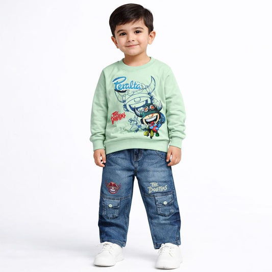 Boys Full Sleeve Suit (JB-1832)